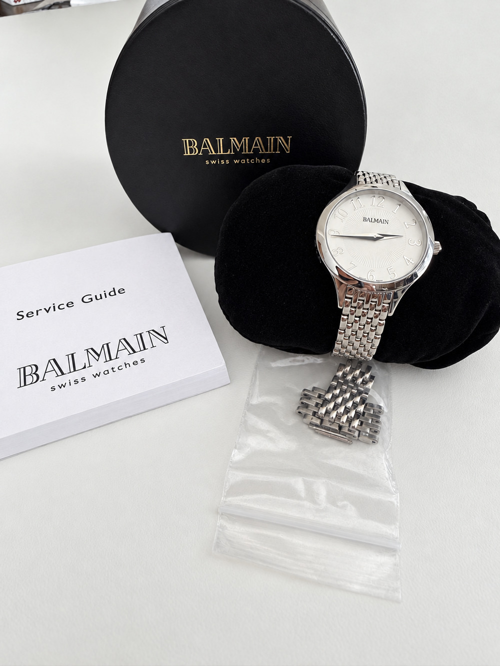 Balmain de Balmain II Mini Watch 597.1 Steel Box—Includes Extra Expansion Links